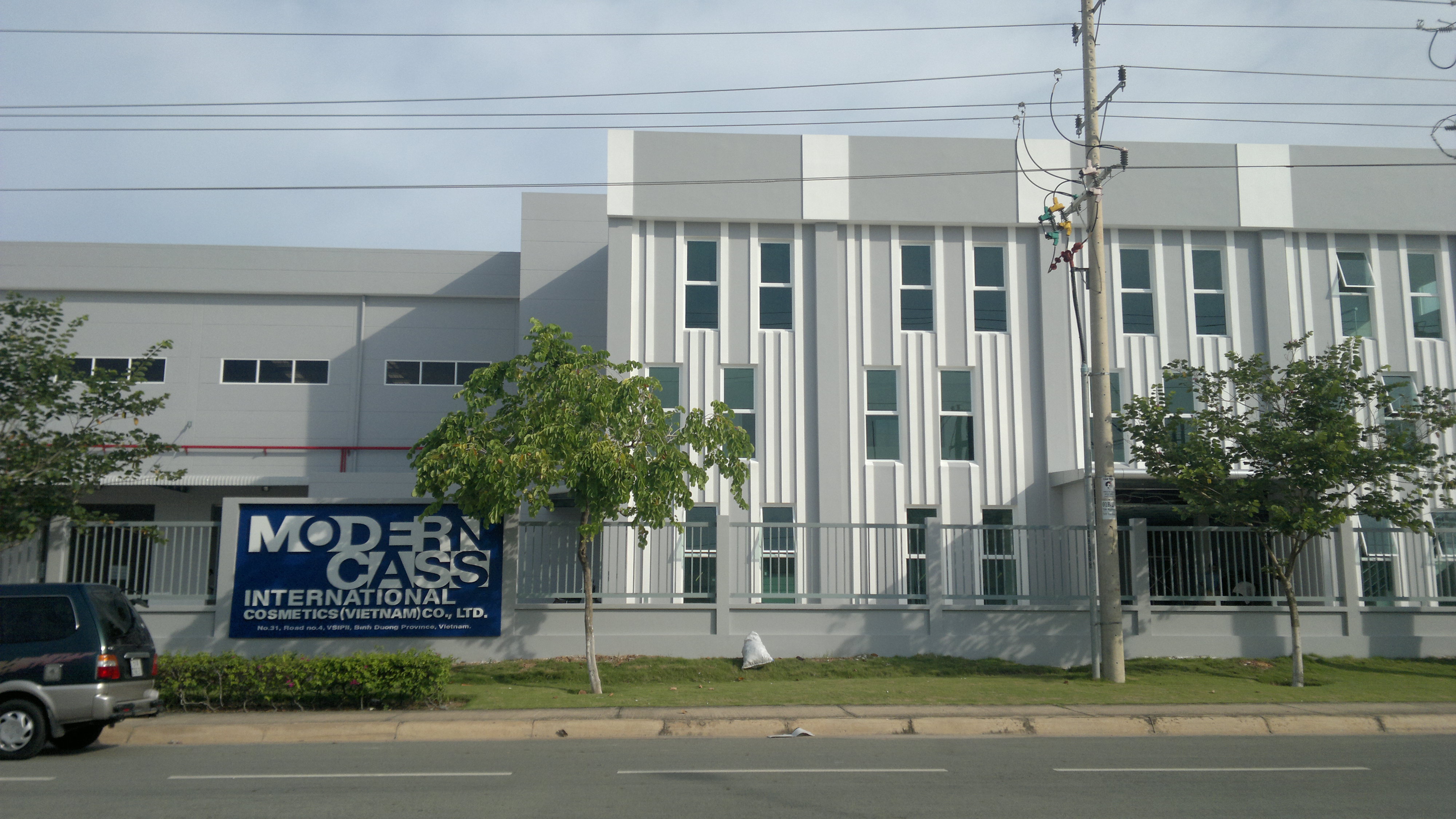 Nhà máy ModernCass, VSIP 2, Bình Dương